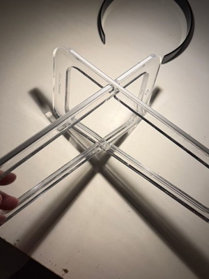 Acrylic Laptop Stand Twelve South GhostStand like new