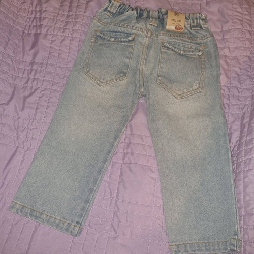 Roberto Cavalli baby denim pants like new, light blue, 24 months