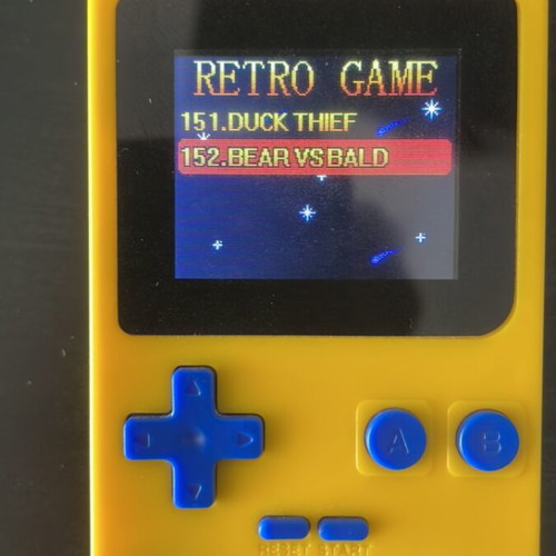 Mini Emulator Console with 152 Games