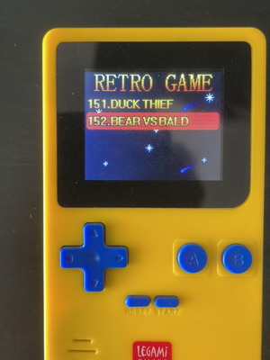 Mini Emulator Console with 152 Games