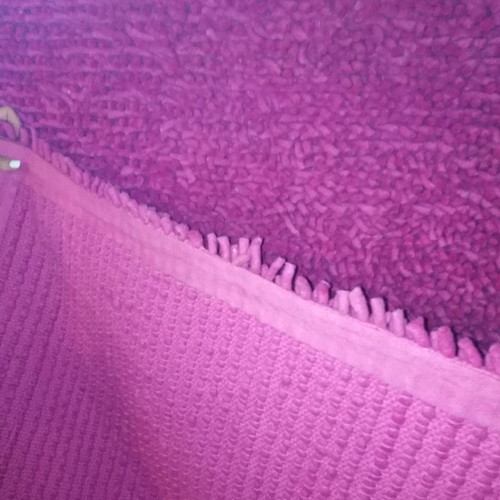 Fuchsia shaggy handmade rug new 160x230