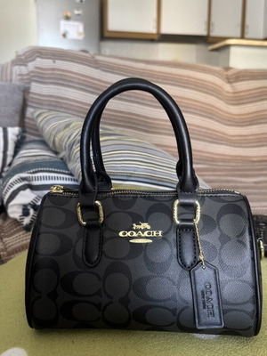 Mini Rowan Coach τσάντα σαν καινούργιο, μαύρο
