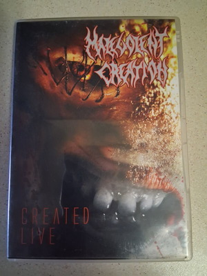 Malevolent Creation Created Live DVD, metal