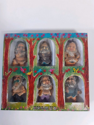 Porcelain Gnomes New in Closed Packaging