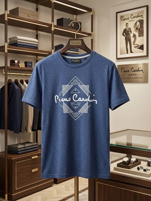 Pierre Cardin Blue Men's T-shirt size M like new