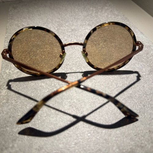 Diesel round sunglasses like new, brown