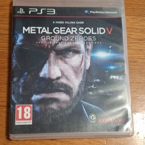 Metal Gear Solid V Ground Zeroes PS3 game