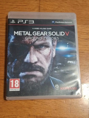 Metal Gear Solid V Ground Zeroes PS3 game