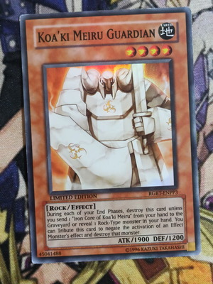 Koaki Meiru Guardian Effect Monster κάρτα σαν καινούργιο