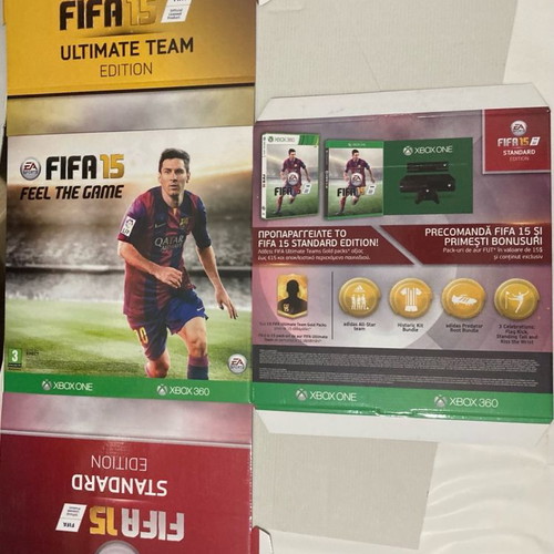 FIFA 15 Promo Store Display Cube like new