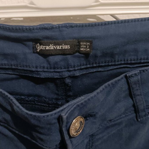 Stradivarius shorts used, blue, size XS