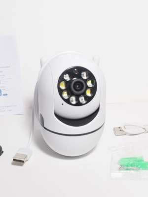 Security and surveillance camera, wall mount, Wi-Fi, app control
