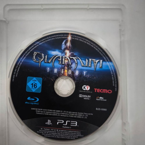 Quantum Theory PS3 game Sony PlayStation 3