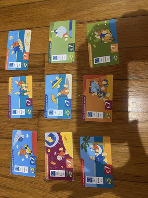 Cosmote Athens 2004 Olympic Games Time Renewal Cards set of 9
