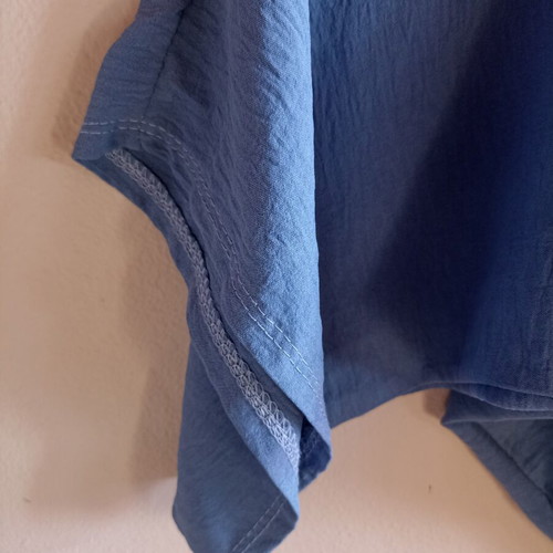 Blue casual summer jumpsuit, size M