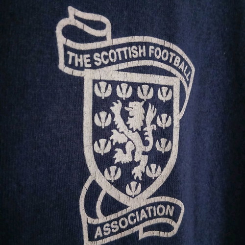 Scotland National Team 1999 Umbro Shirt used, 100% cotton