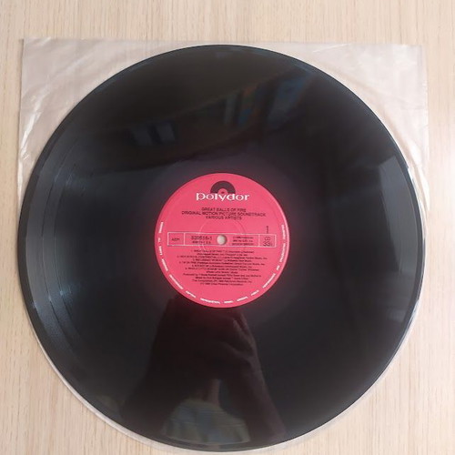Great Balls Of Fire Original Motion Picture Soundtrack vinyl like new, rock