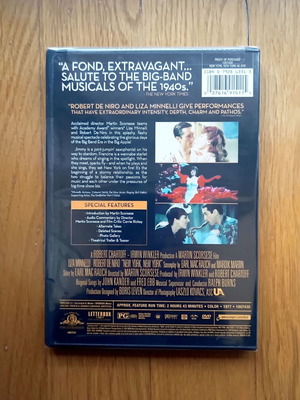 New York, New York DVD καινούργιο, χωρίς ελληνικούς υπότιτλους, ζώνη 1