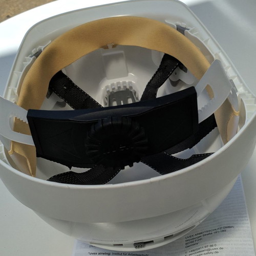 Uvex Safety safety helmet new, white, made in Germany
