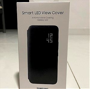 Samsung Galaxy S22 Smart LED View Cover Μαύρη Γνήσια Θήκη