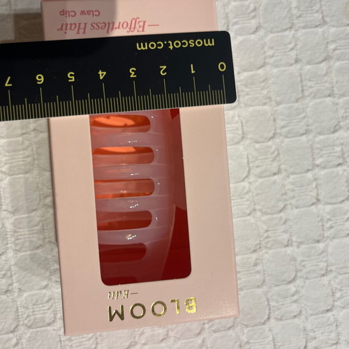 Effortless Hair Claw Clip large hair claw pink/peach new