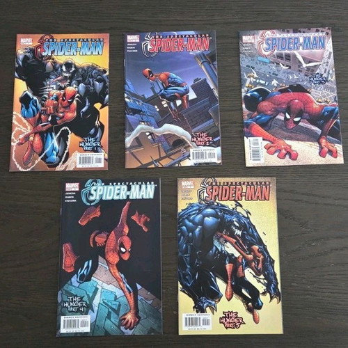 The Spectacular Spider-Man #1-5 The Hunger storyline comics