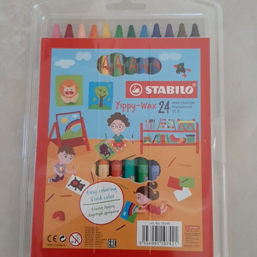Stabilo crayons pack of 24 new