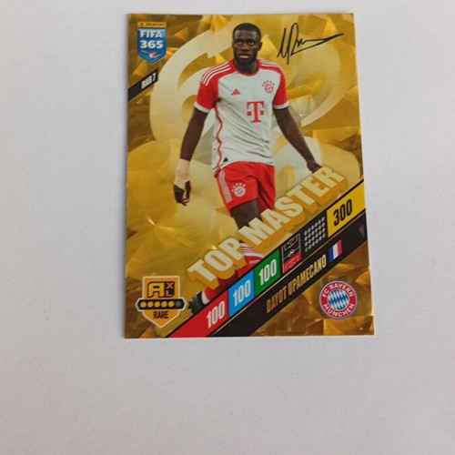 Dayot Upamecano Top Master Panini Card like new