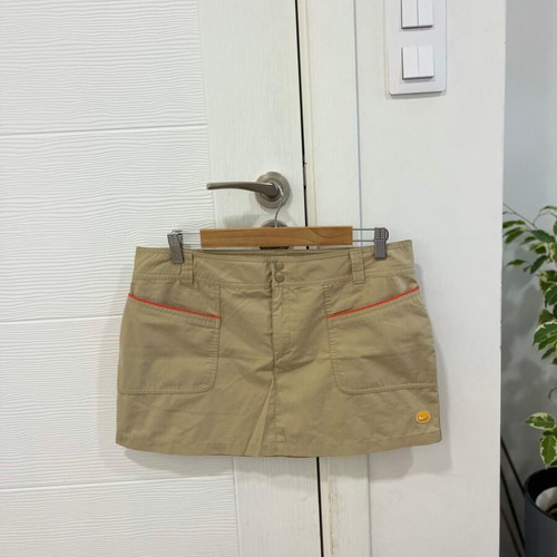 Nike Y2k Micro Mini Skirt used, beige, size 42