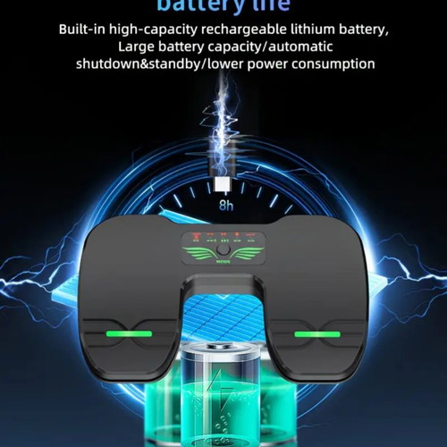 Wireless Bluetooth page turn pedal with 10 functions and rechargeable battery new