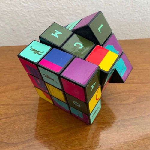 Rubik's Longchamp Cube promotional collectible used
