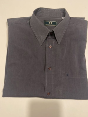 The Bostonians men's shirt dark gray 42 like new