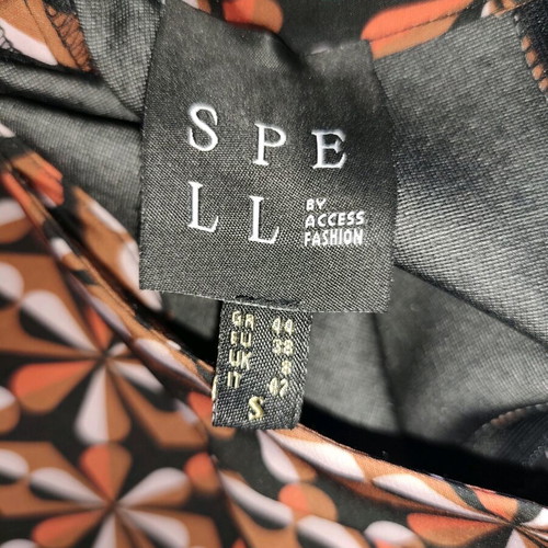 Mini short-sleeve Spell by Access dress small like new multicolor