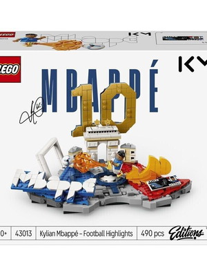 Lego Editions Kylian Mbappé Οι Καλύτερες Ποδοσφαιρικές Στιγμές 490 Κομμάτια Καινούργιο