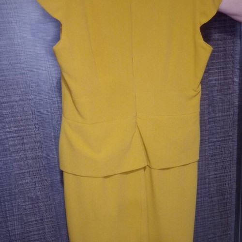 Gianni Rodini women's classic mustard dress like new, size 5