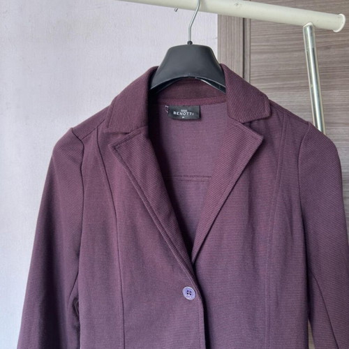 Gina Benotti purple everyday cardigan new, size 38