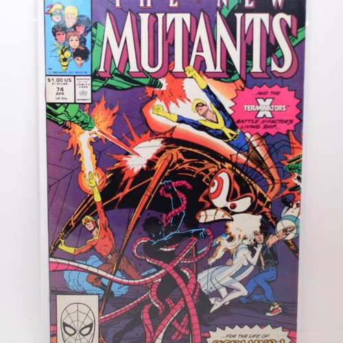 The New Mutants #74 Marvel Comics used