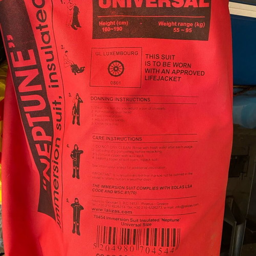 Lalizas Neptune diving wetsuit like new