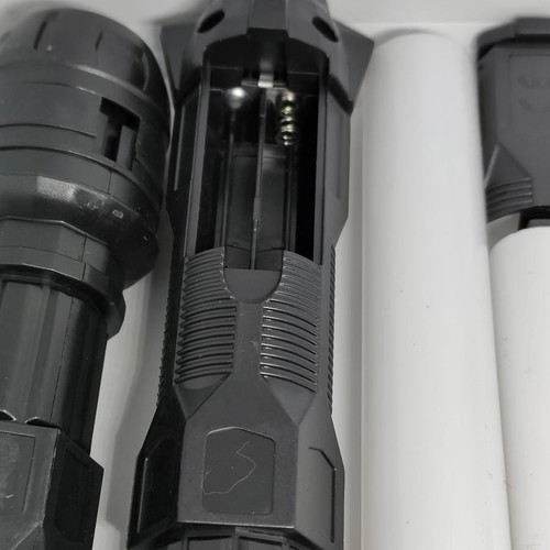 Star Wars lightsaber pair with LED lighting like new