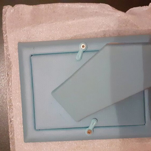 Disney silver photo frame like new with certificate 9x12 cm