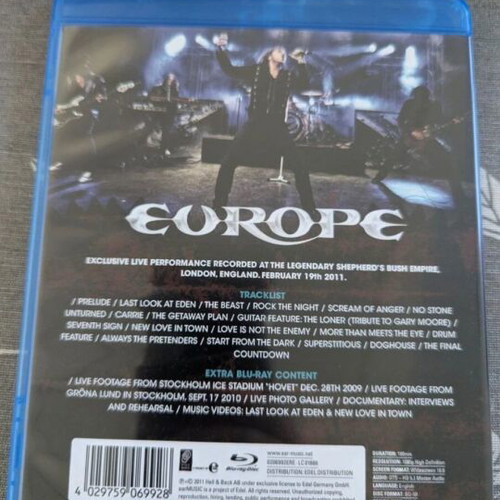 Rock bands Blu-ray like new