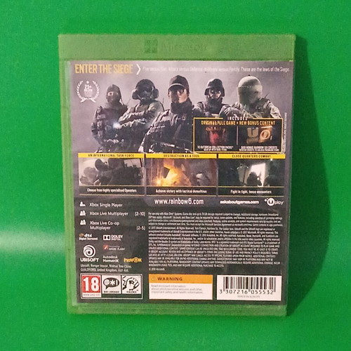 Rainbow Six Siege Advanced Edition Xbox One like new
