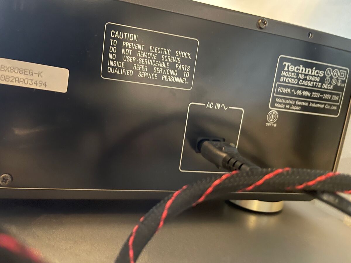 Technics RS BX808 Hi End 3-Head… - € 600,00 - Vendora.cy
