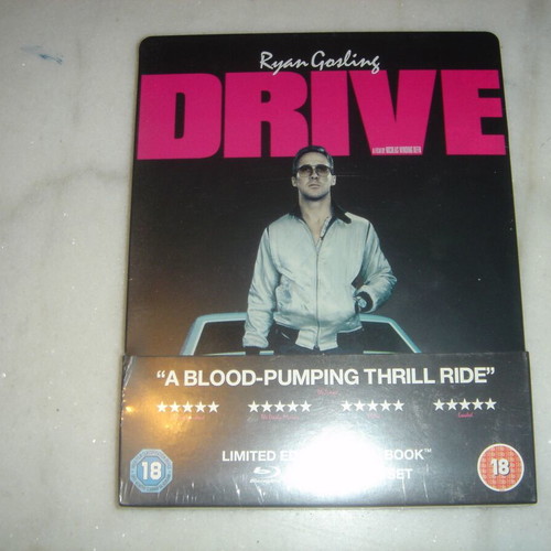 Drive Blu-Ray new, UK edition steelbook
