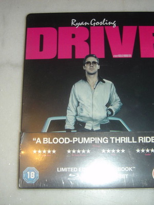 Drive Blu-Ray new, UK edition steelbook