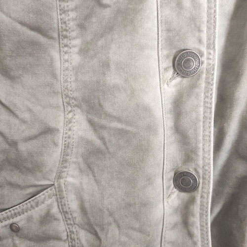 Women's gray jacket with vintage effect, new, size M