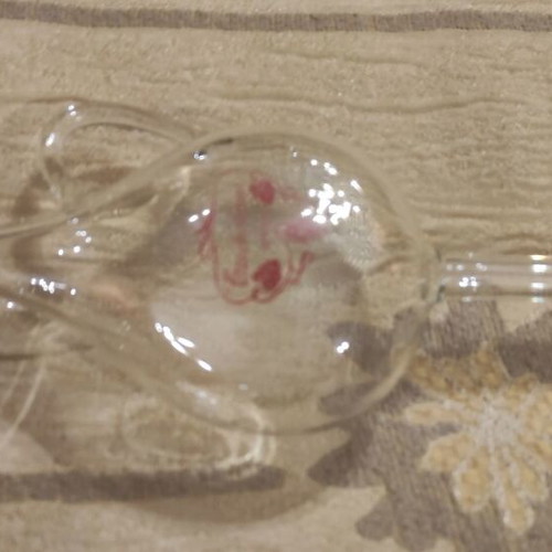 Bohemian Crystal Wine Pipe new