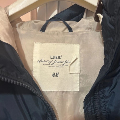 Unisex jacket H&M like new, blue, size M