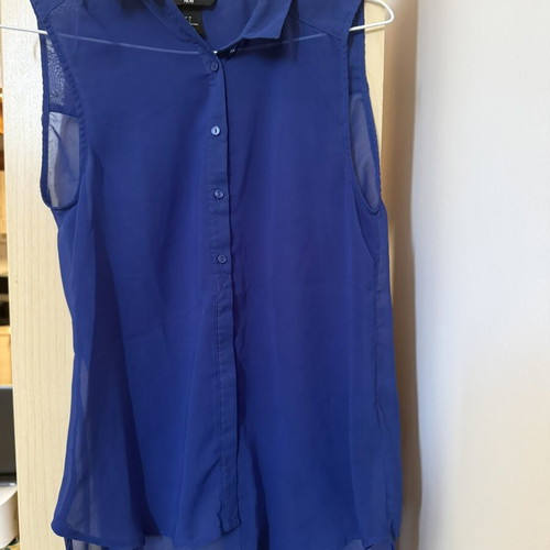 H&M shirt like new, blue, size S