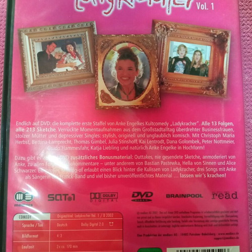 Anke Engelke Ladykracher Vol.1 DVD like new, comedy, subbed